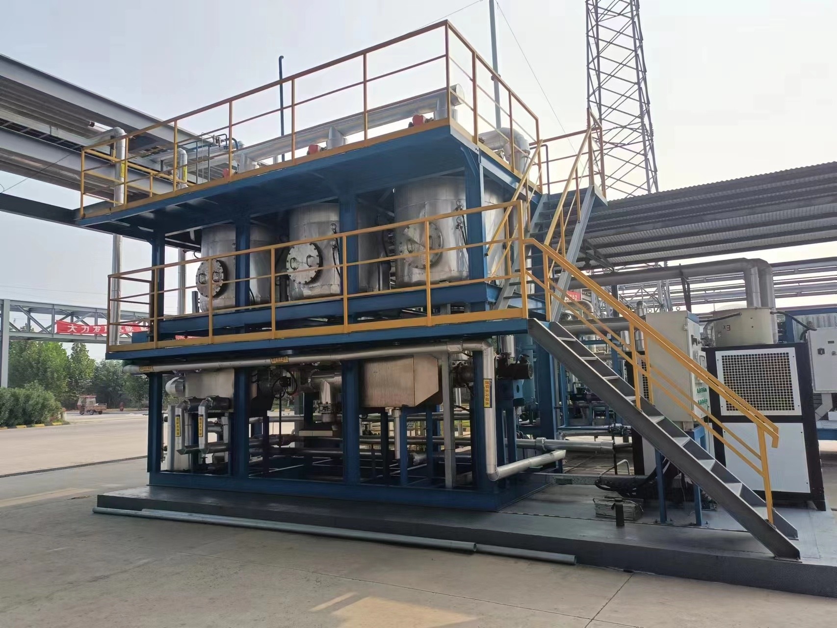 風量400m3/h、濃度27500mg/m3廢氣治理項目，工